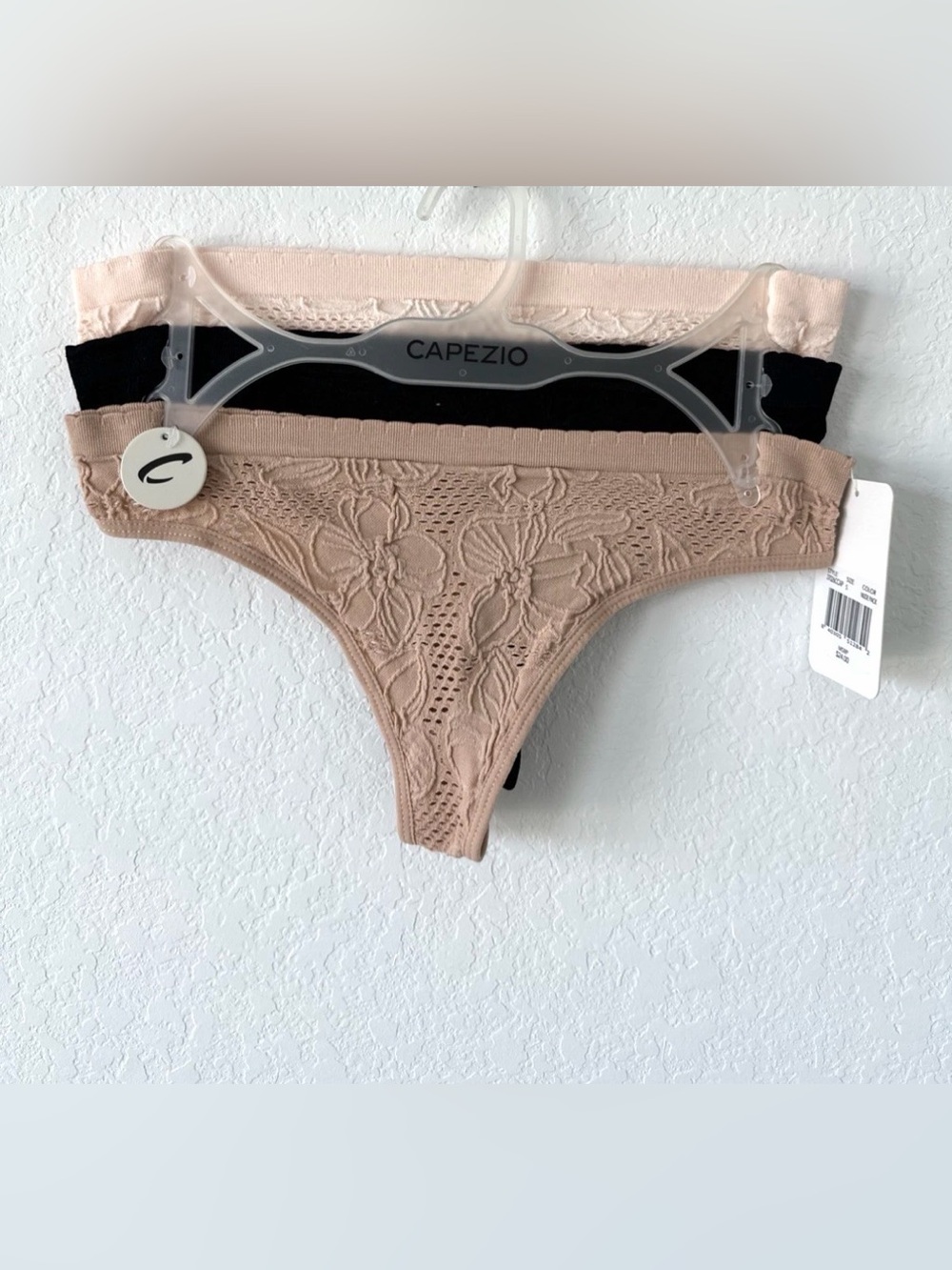 Capezio Seamless Thong Underwear